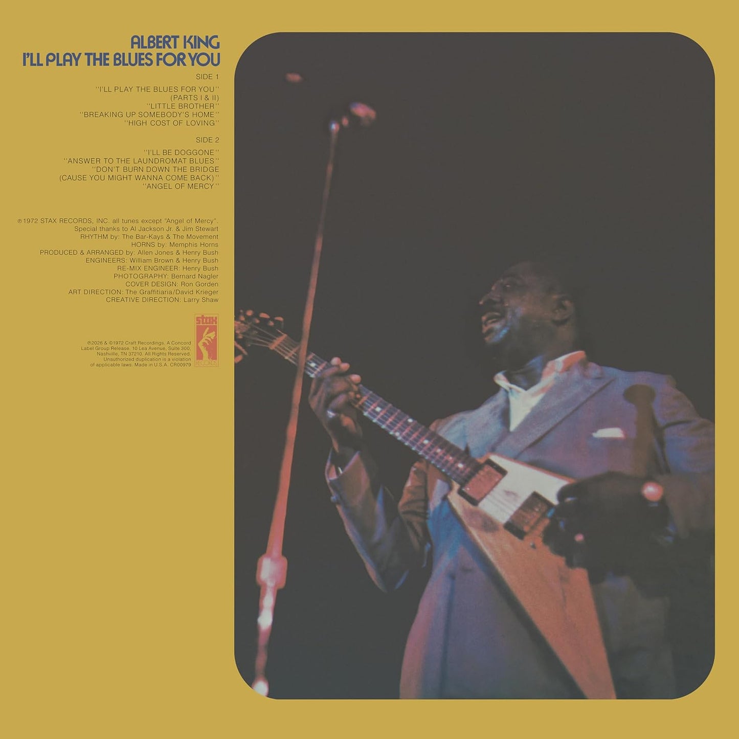 I'll Play The Blues For You (Bluesville/Acoustic Sound Series LP