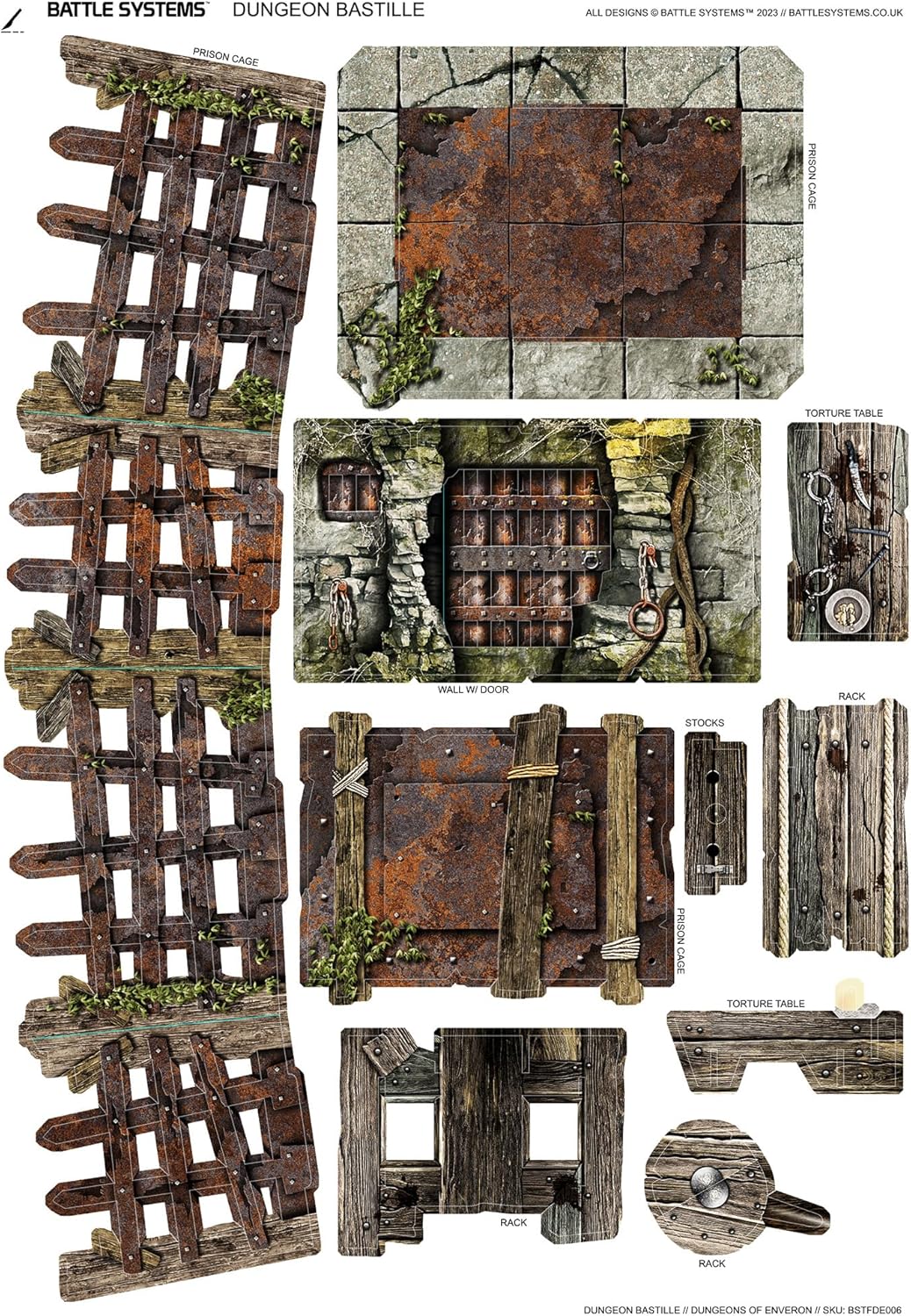Battle Systems Dungeon Bastille