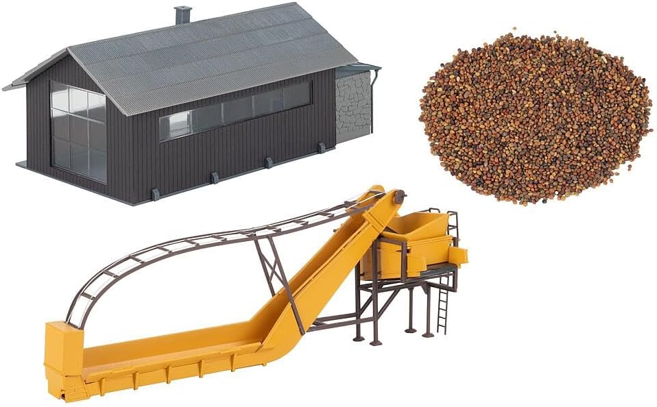 Faller 191841 Storage Shed with Conveyor Belt - Track Gauge H0