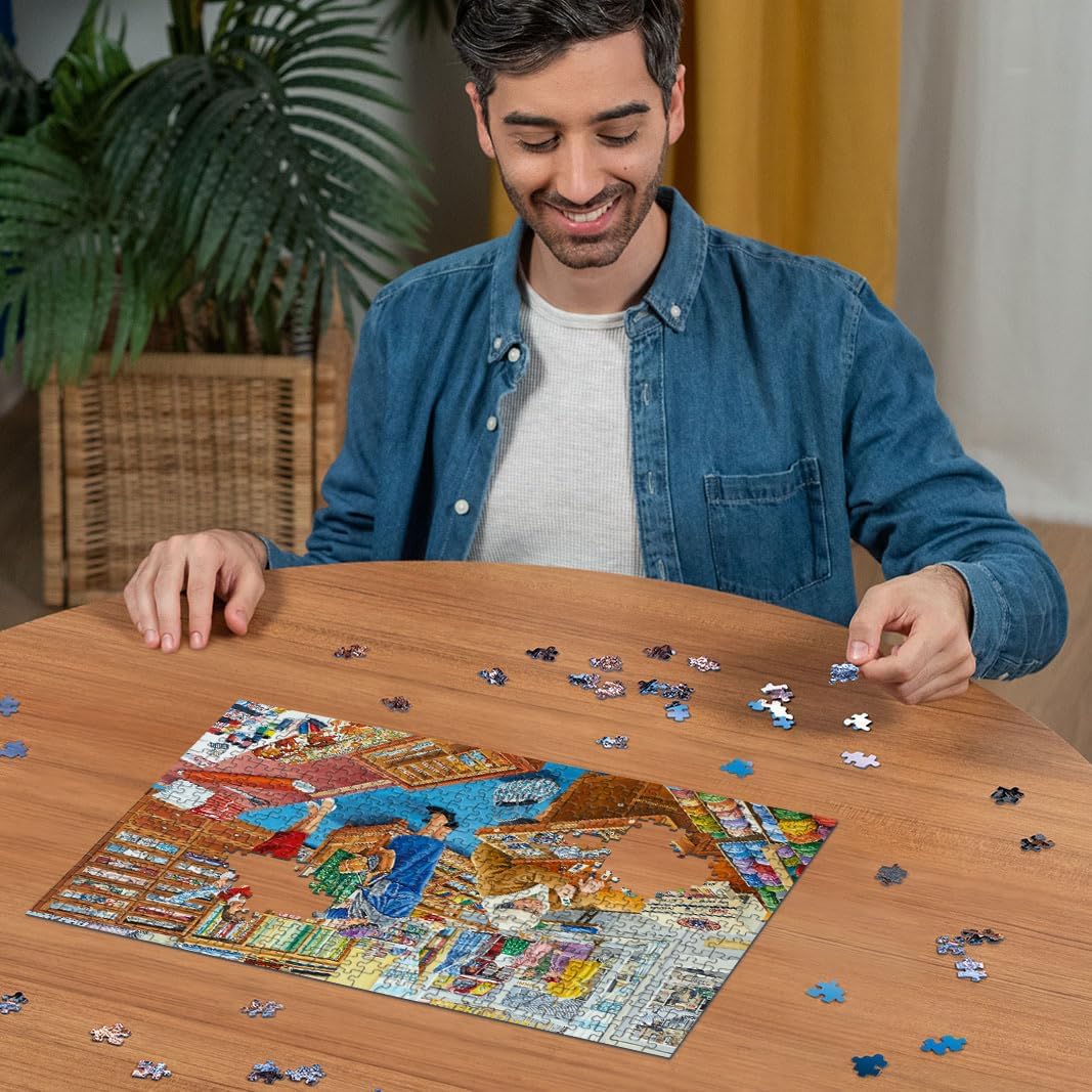 Ravensburger Happy Days at Work No.18 The Haberdasher 500 Piece Jigsaw Puzzle for Adults and Kids Age 10 Years Up