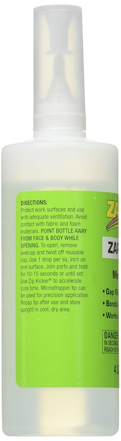 Pacer Technology (Zap) Zap-A-Gap Adhesives, 4 oz