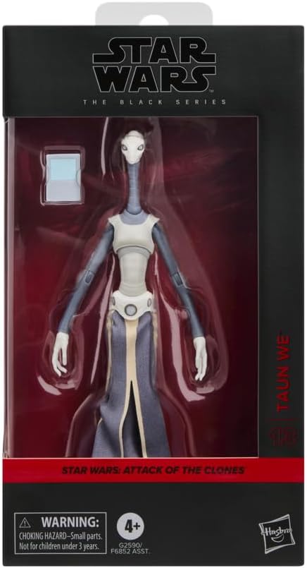 Star Wars The Black Series Taun We, Angriff der Klonkrieger Premium Action-Figur zum Sammeln (15 cm
