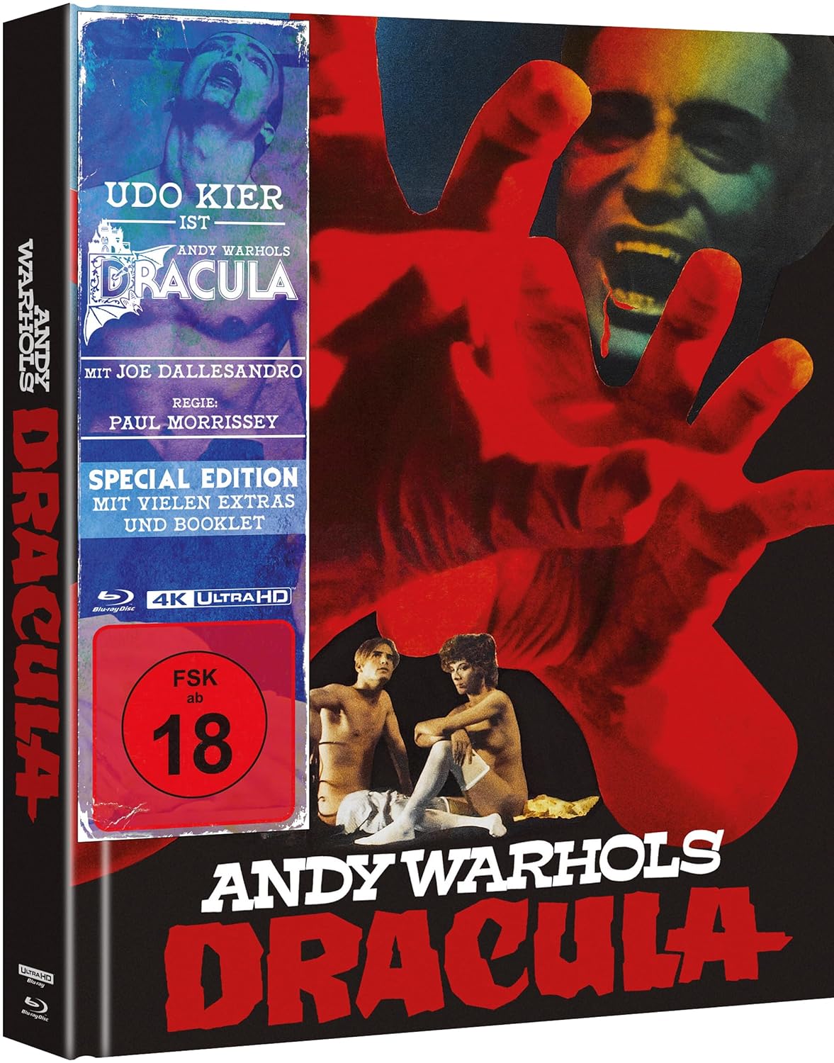 Andy Warhols Dracula (Mediabook C, 4K-UHD + 2 Blu-rays