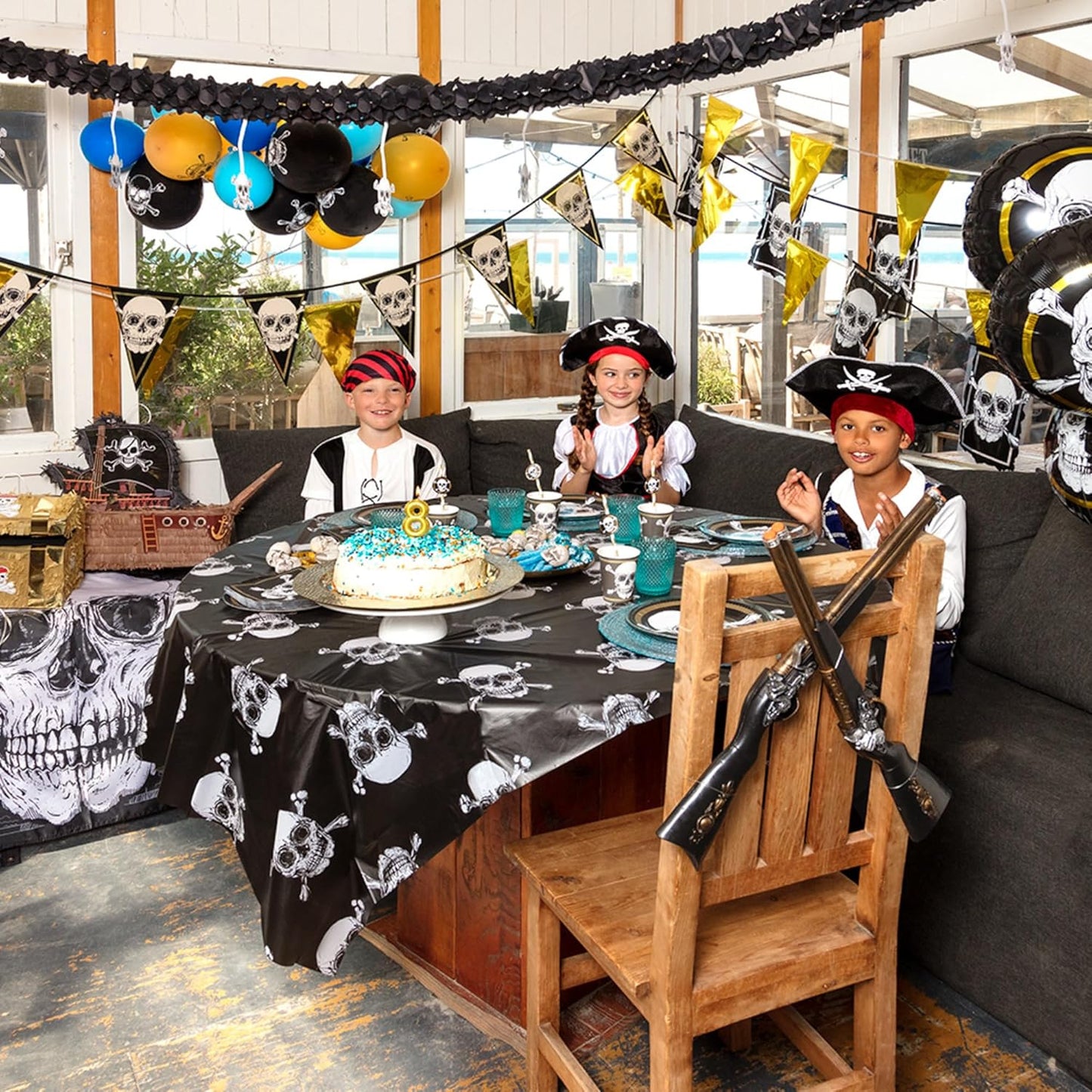 Boland: Pc. Pe Tablecloth Pirates (130 X 180 Cm)