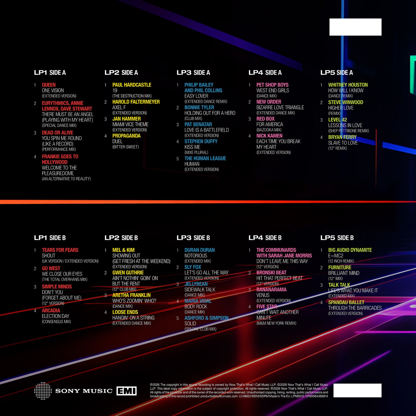 NOW Presents... 12" 80s: Volume Three: 1985-1986