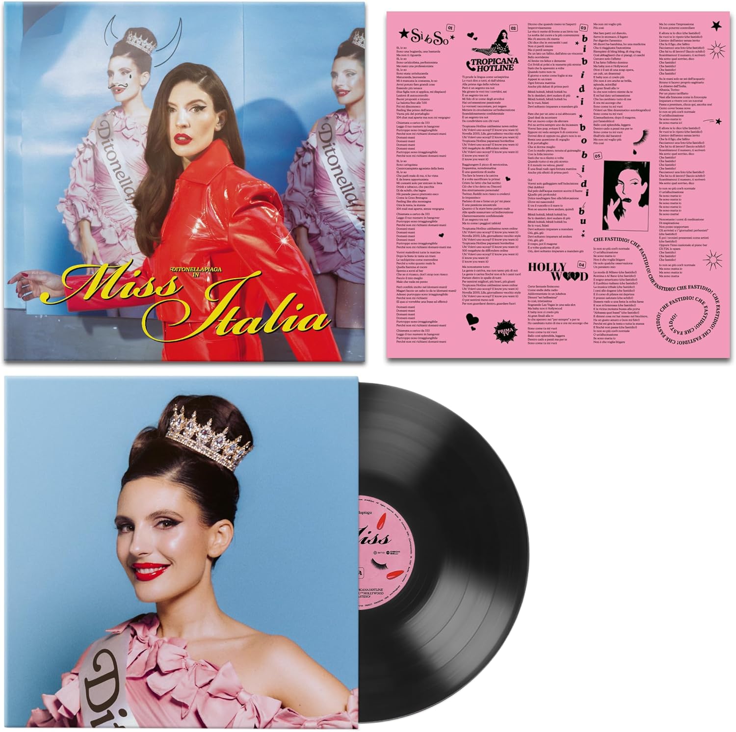 Miss Italia (vinile nero standard