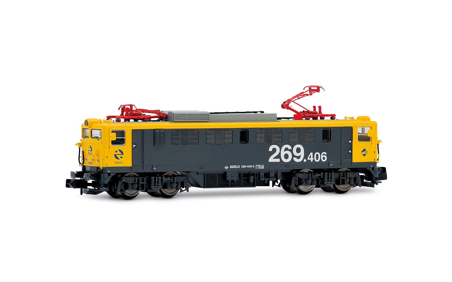 ARNOLD HN2676 RENFE, electric locomotive 269-400, yellow-grey "Largo Recorrido", ep. V Railway Electric locomotives