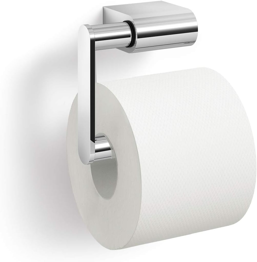 Zack Atore Toiletrolhouder Zonder Klep 12,4X10,4X5,4Cm Spiegelglans Rvs