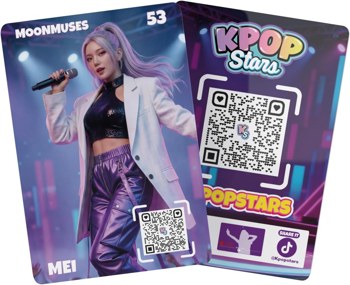 K-Pop Stars - Photo Cards 6-Pack - Asst. (401-0201)