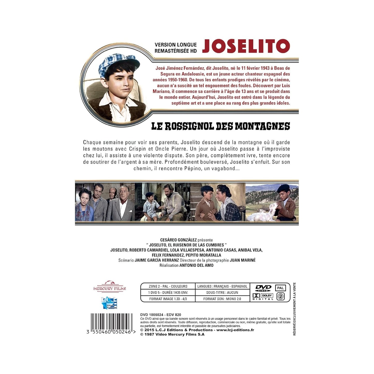 Joselito Le Rossignol Des Montagnes