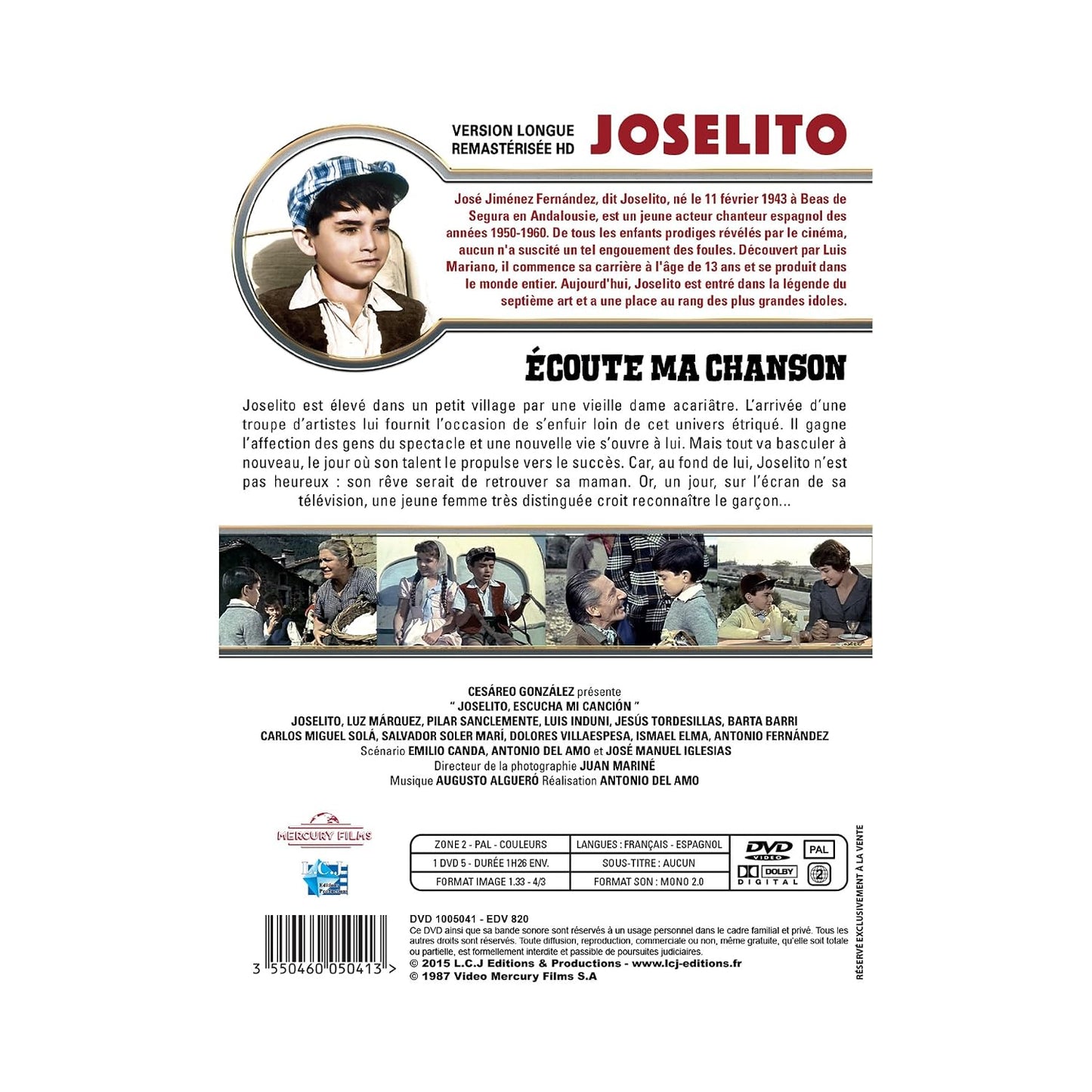 Joselito, écoute ma chanson
