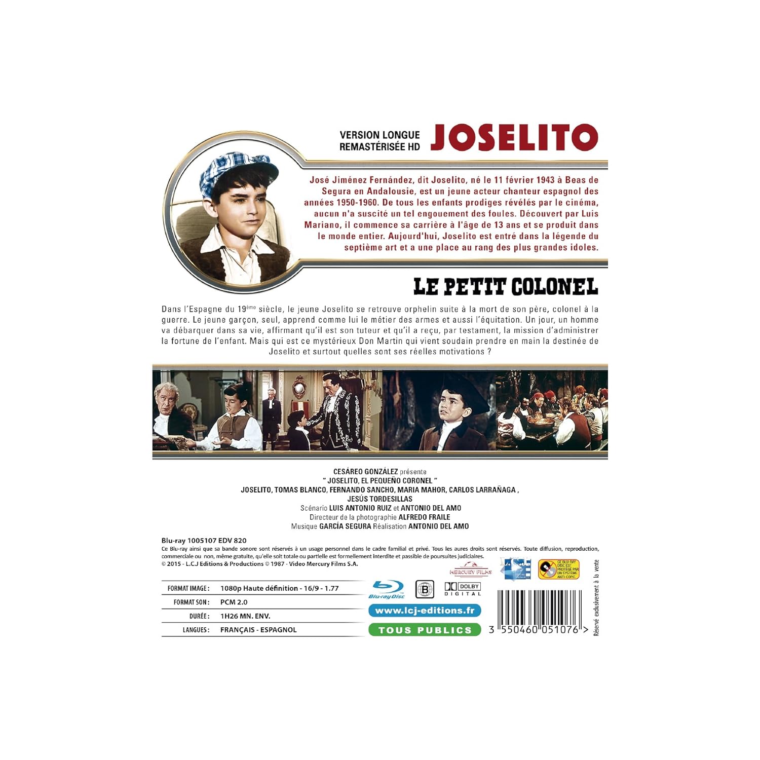 Joselito : le petit colonel