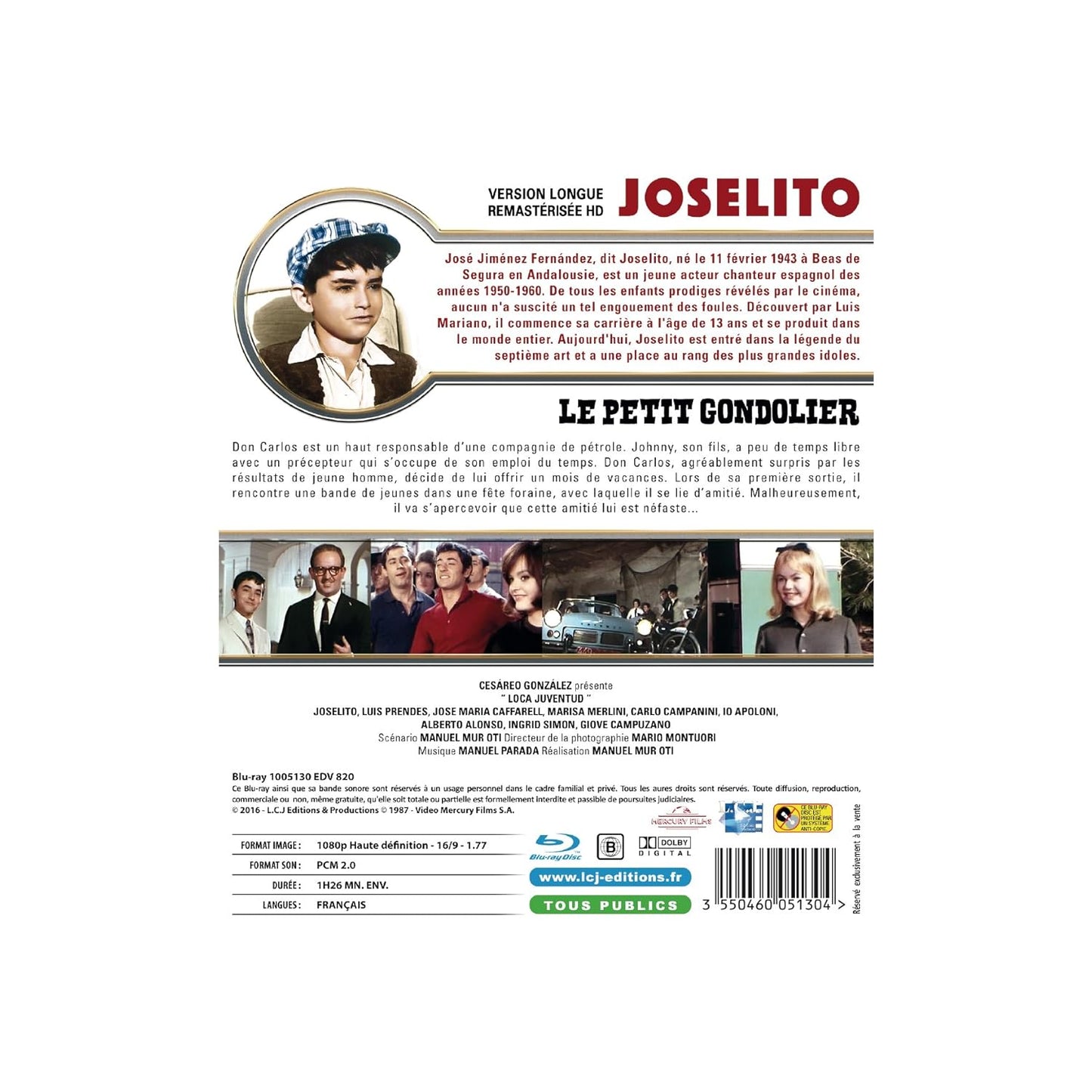 Joselito, le petit gondolier