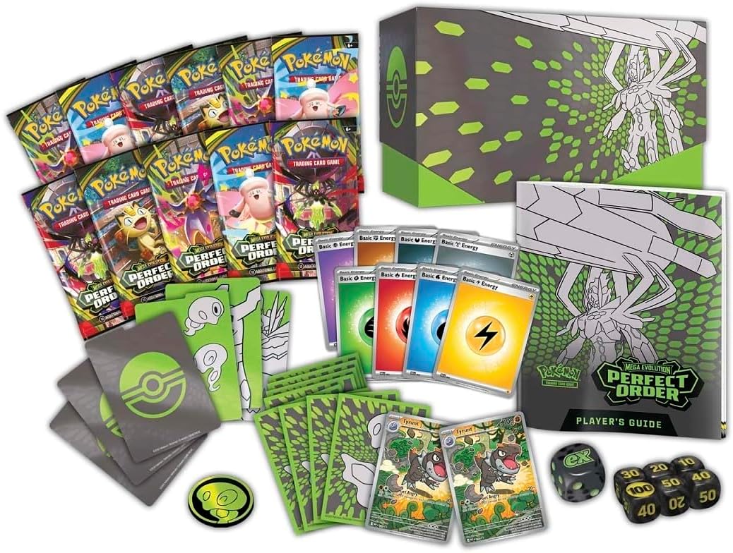 Pokemon TCG - Mega Evolution - Perfect Order - Elite Trainer Box - Pokemon Center