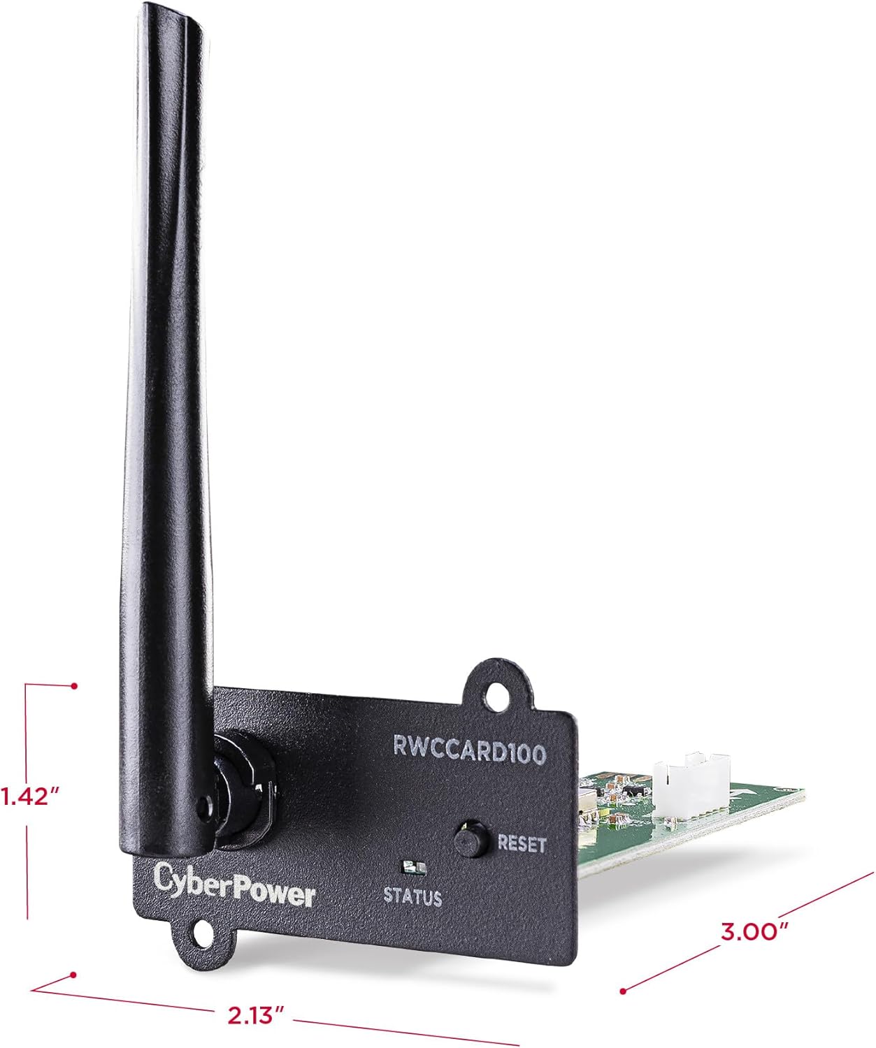CyberPower Remote Cloud Card RWCCARD100 - Connection via Antenna, for PR, OR, CPS-PRO, and NEW OLS/OL series with short LAN-slot
