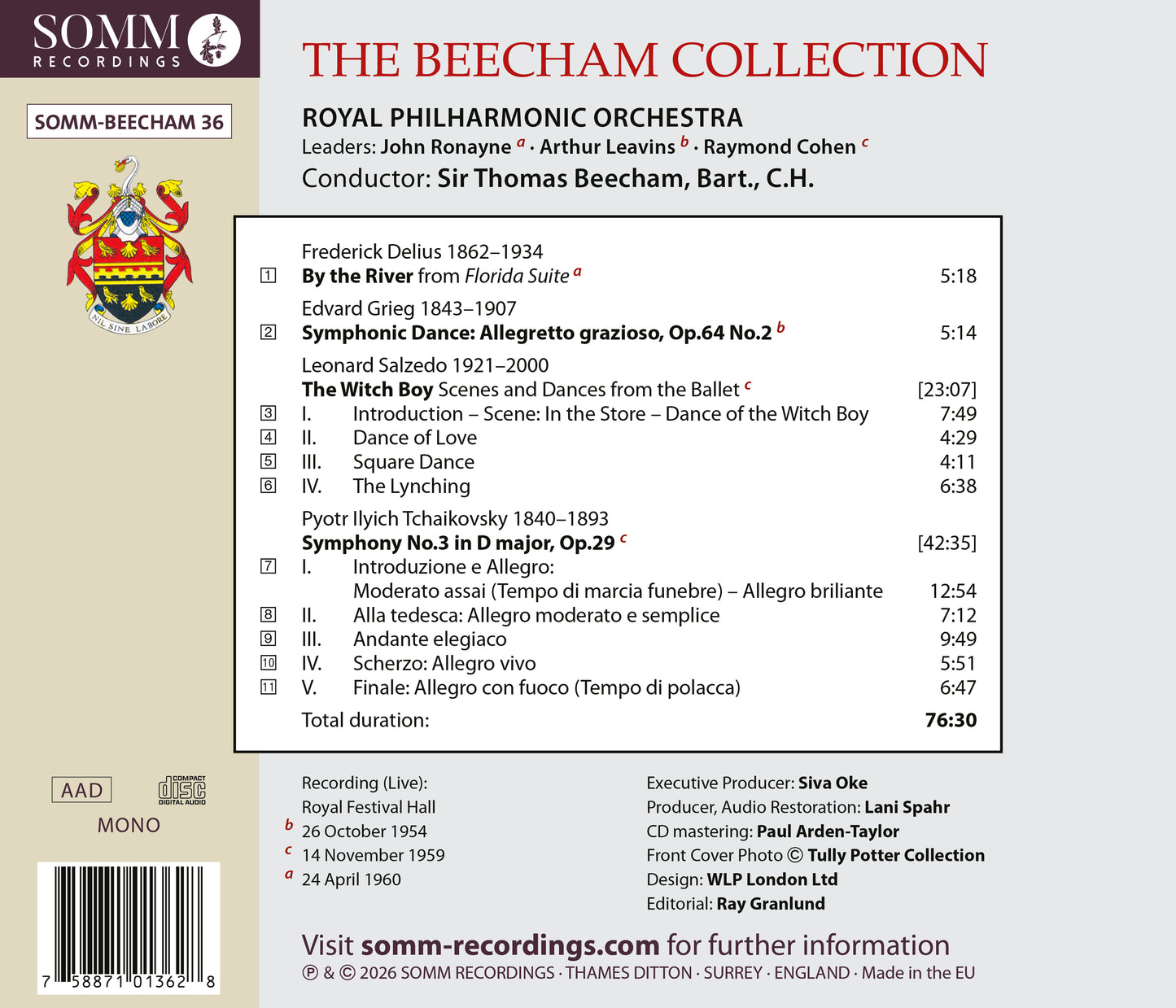 The Beecham Collection: Live Recordings