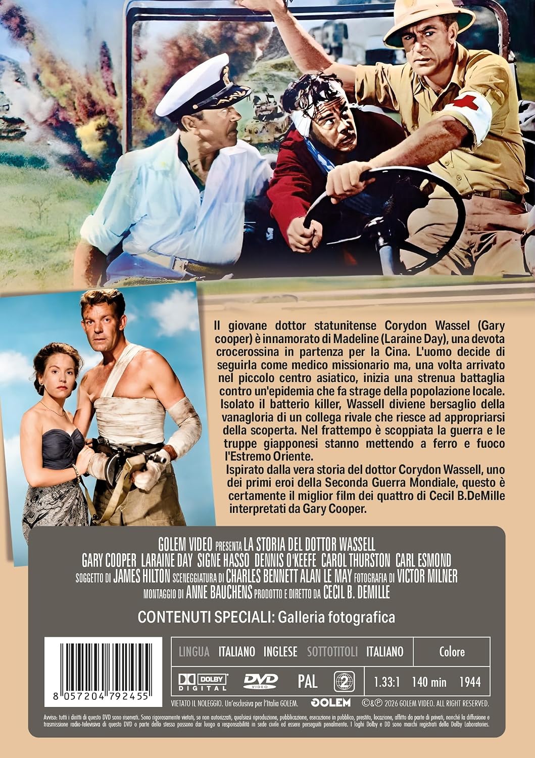 La Storia Del Dottor Wassell, Storia Del Dottor Wassell (La) (Restaurato In Hd) - (Italian Import)