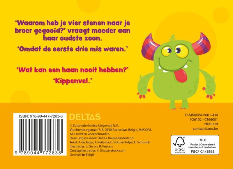 Het Gigagekke Moppenboek Voor Kinderen