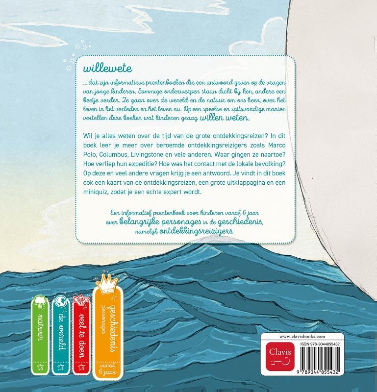 Ontdekkingsreizigers Prentenboek