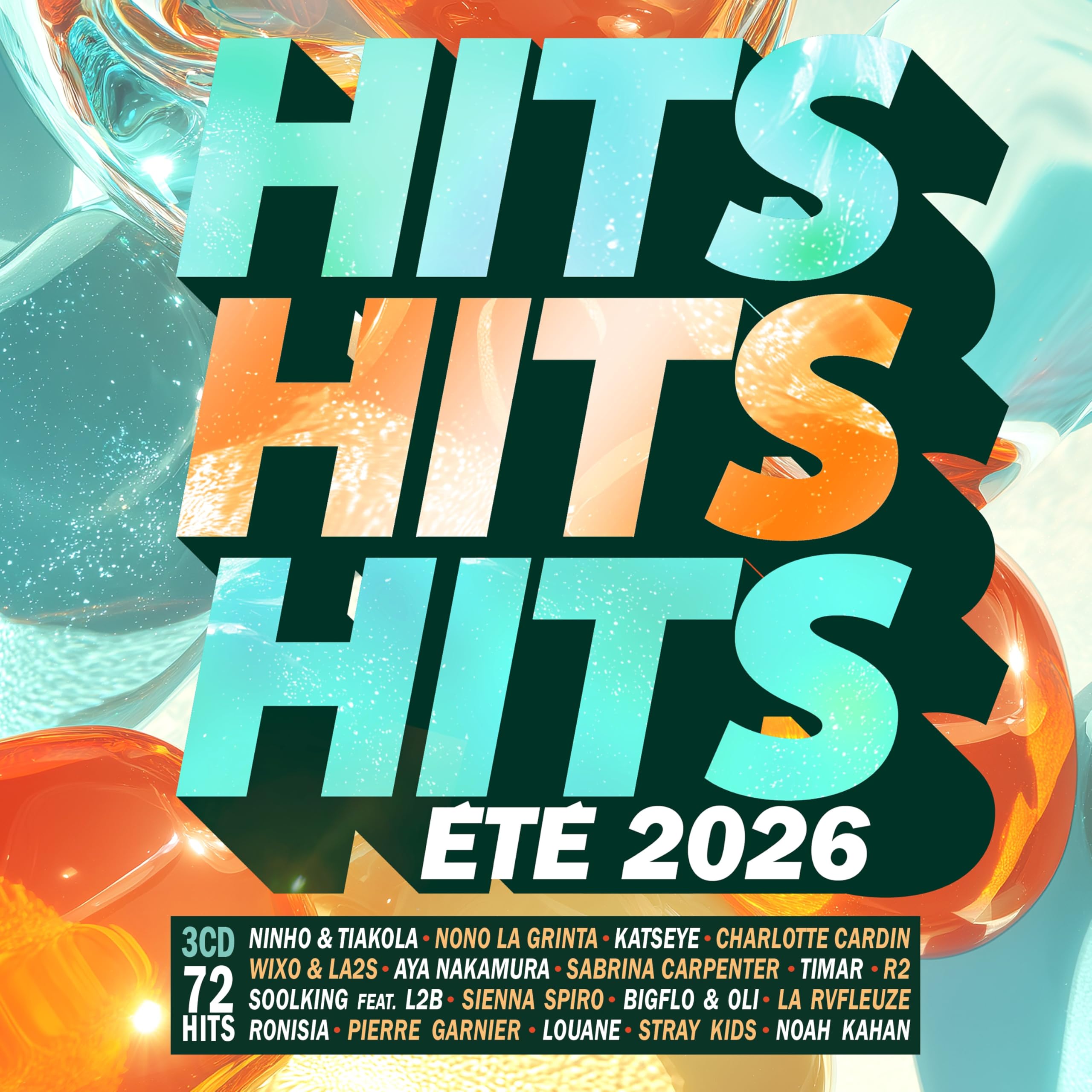 Hits Hits Hits Ete 2026 / Variousb (3 Cd)