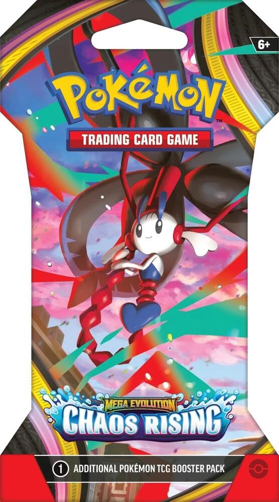 Pokemon TCG - Mega Evolution - Chaos Rising - Sleeved Booster Pack