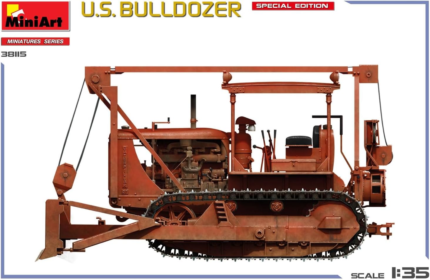 MiniArt - 1/35 U.s. Bulldozer. Special Edition