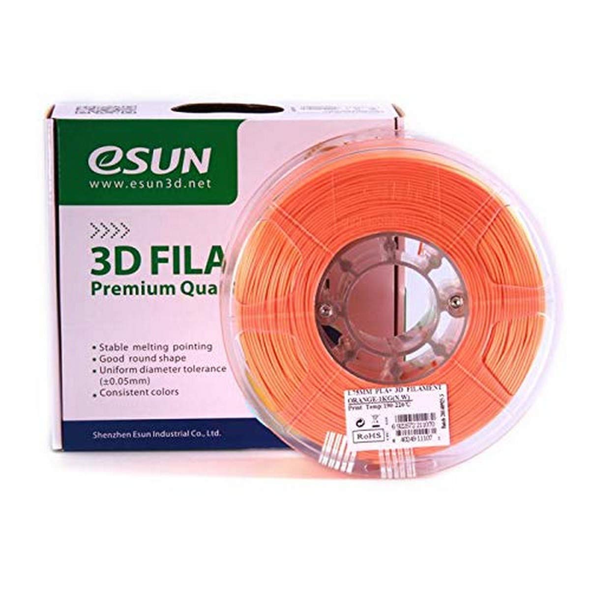 eSUN PLA+ 175mm Brown 1kg