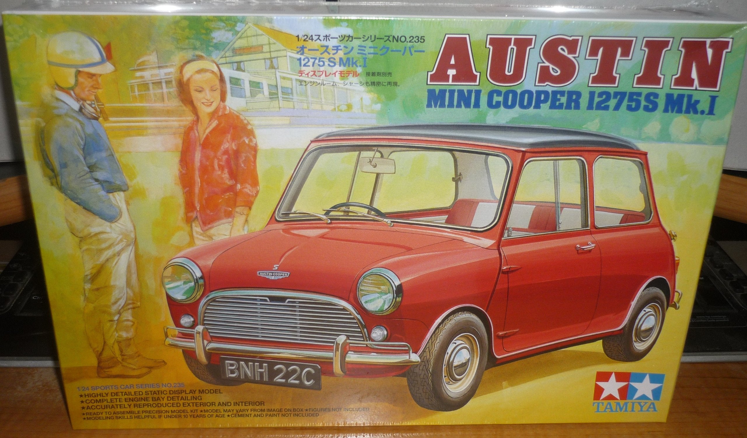 TAMIYA 300024235-1:24 Austin Mini Cooper 1275S Mk.1