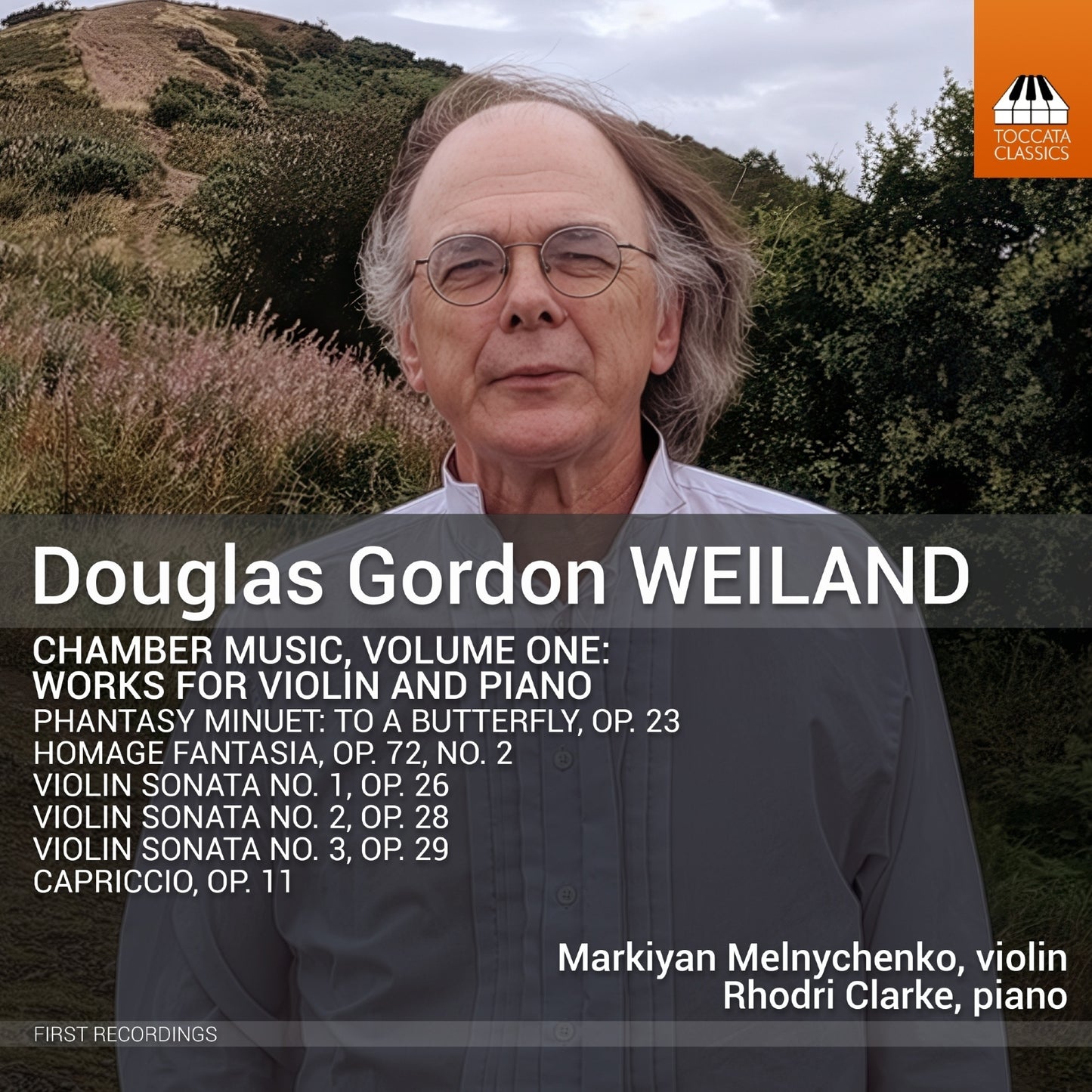 Douglas Gordon Weiland: Chamber Music: Works for Violin and Piano - Volume 1