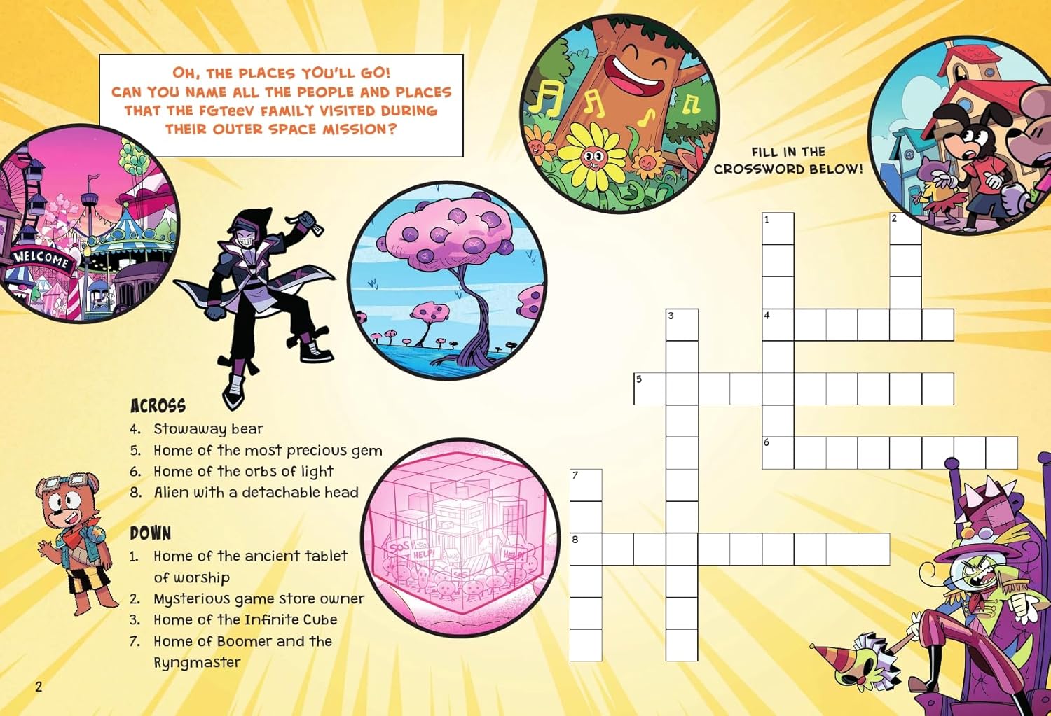 FGTeeV: Level Up!: A Full-Color Activity Book from the Bestselling Authors and YouTube Stars
