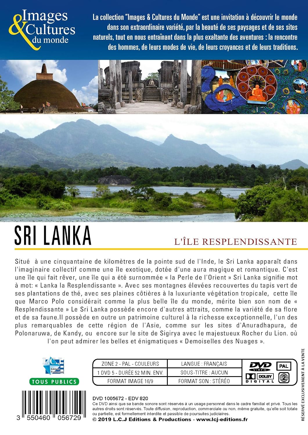 Sri lanka : l'île resplendissante