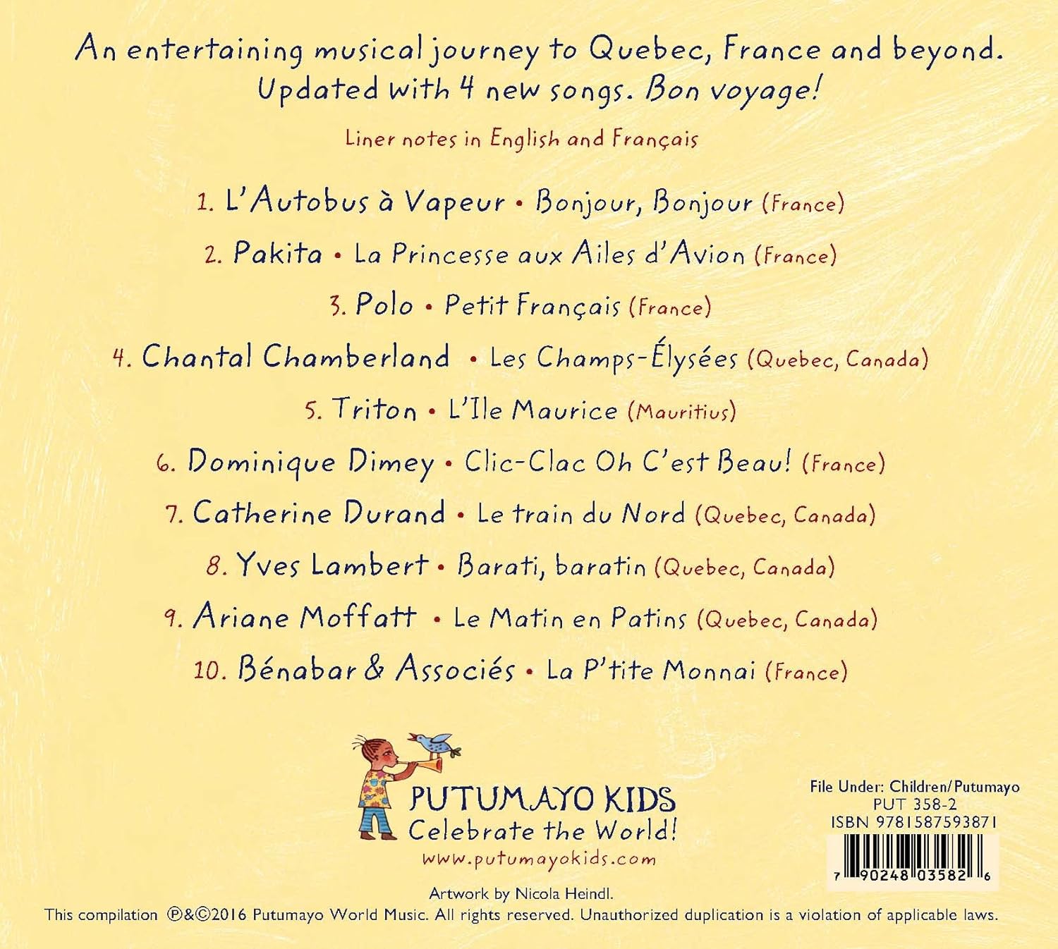 Putumayo Kids Presents - French Playground (Re-Release
