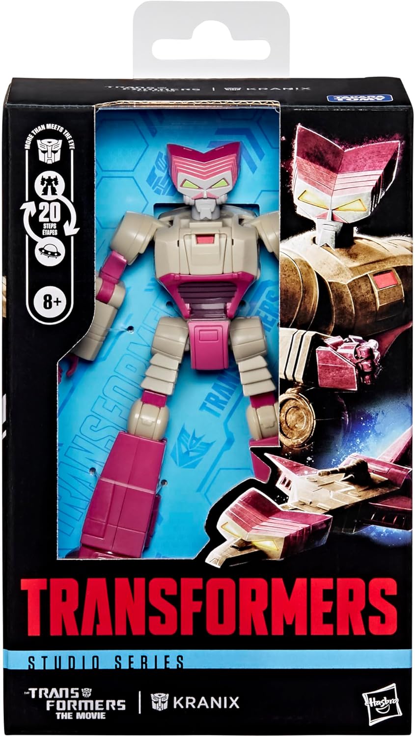 Transformers Studio Series The The Movie Kranix, Deluxe Class 5.5-Inch Converting Action Figure, Robot Toys for Ages 8+