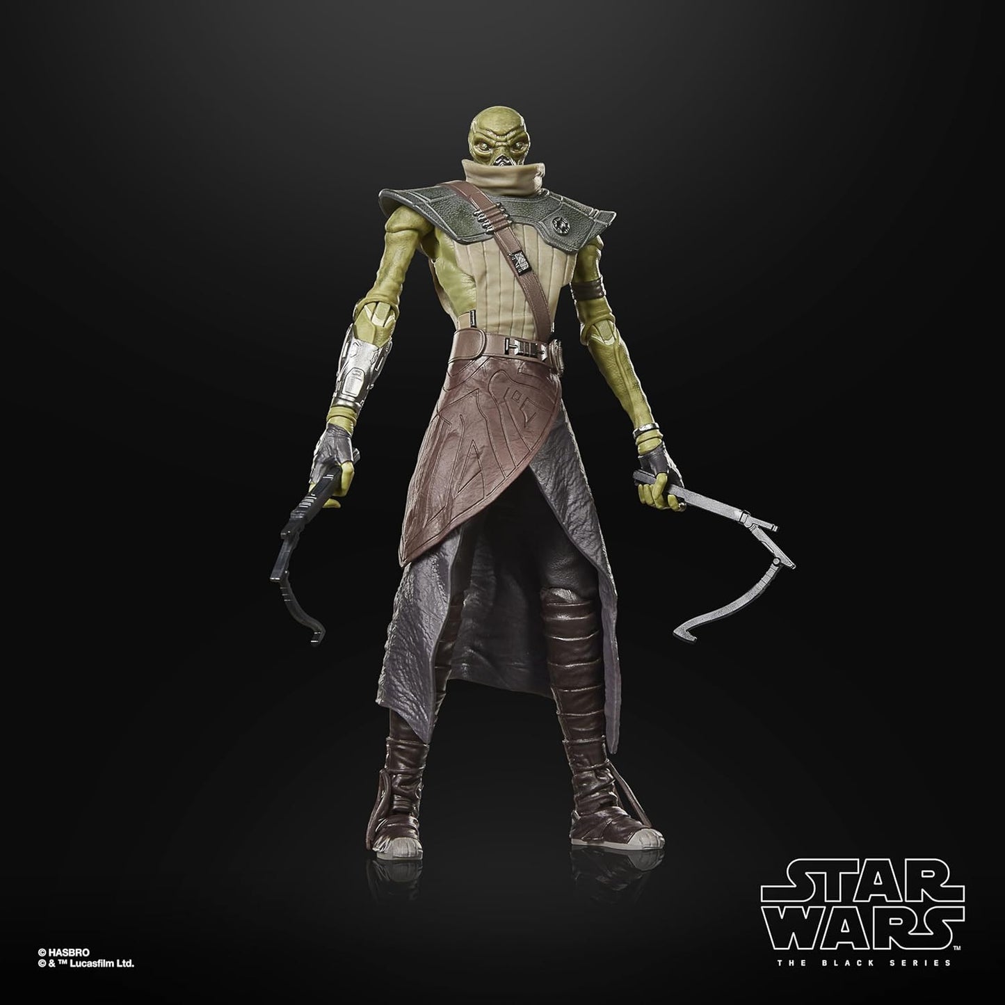 Star Wars The Black Series, Figurine de Collection Embo de 15 cm, The Mandalorian & Grogu