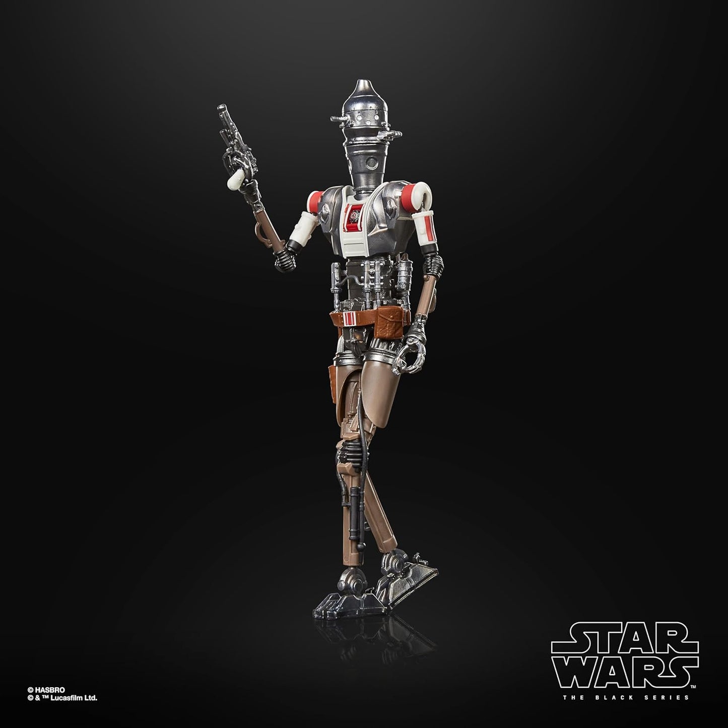 Star Wars The Black Series, Figurine de Collection IG-11 (Nevarro Marshal) de 15 cm, The Mandalorian