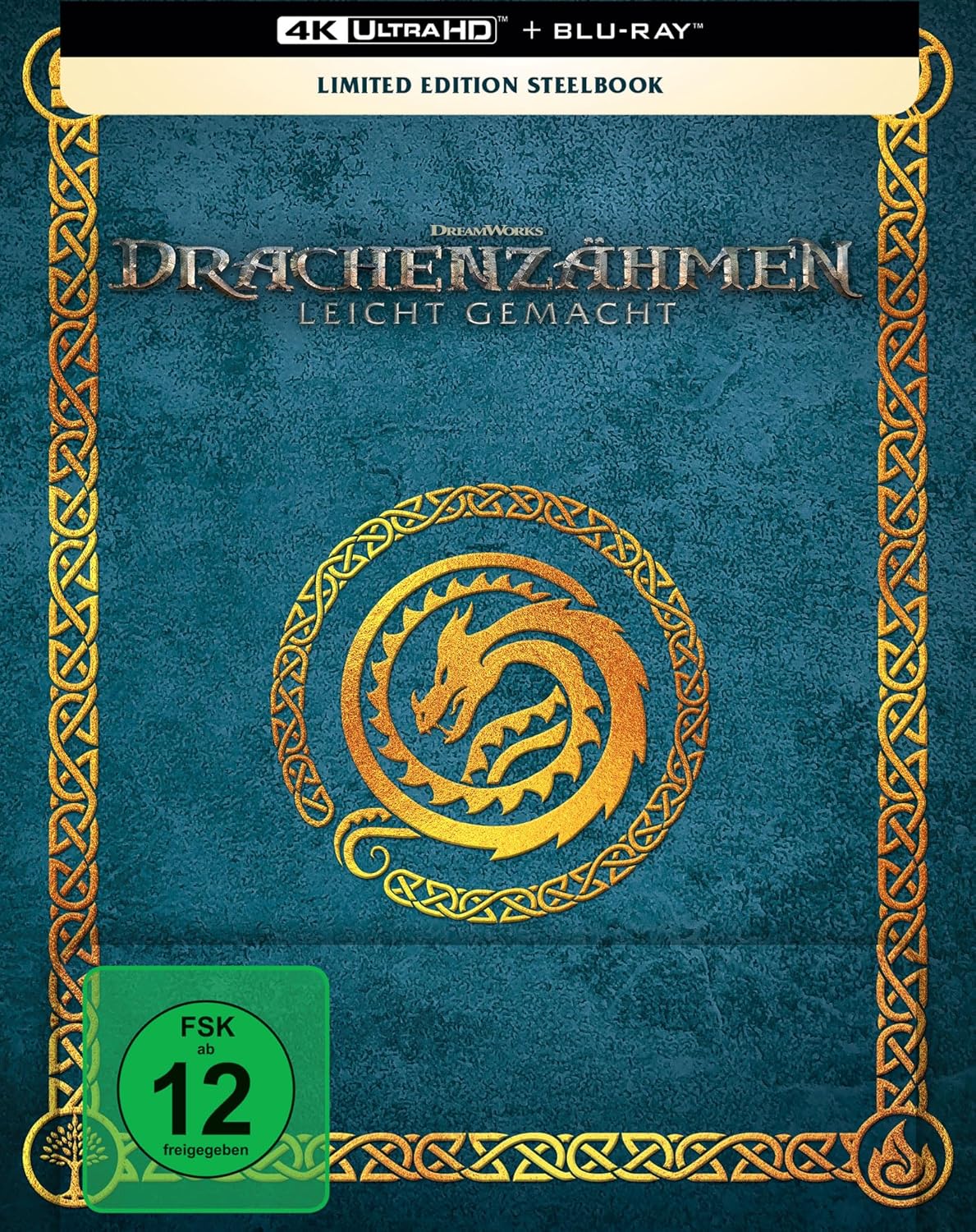 Drachenzähmen leicht gemacht - Limited Steelbook (4K UHD + Blu-ray