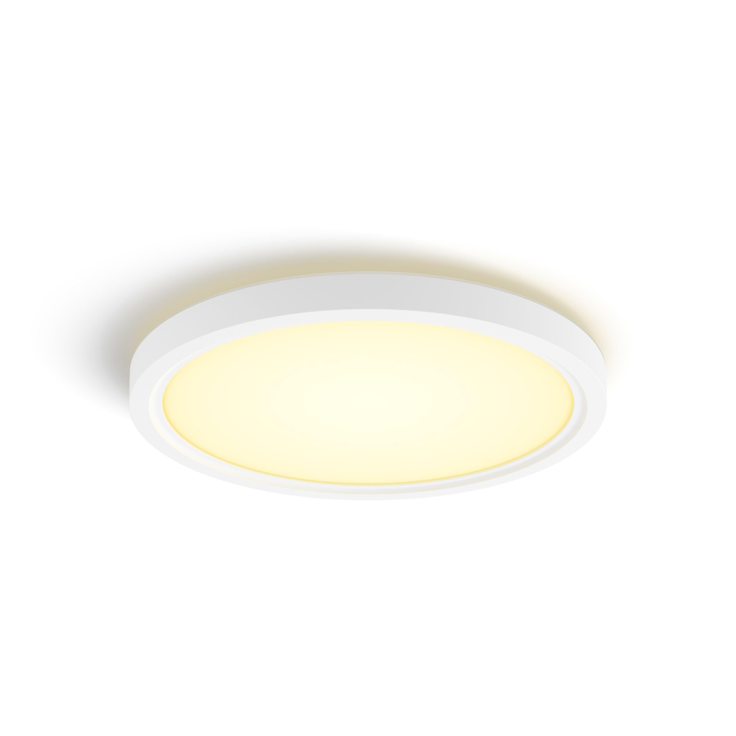 Philips Hue Tento Plafondlamp - Warm- Tot Koelwit Licht - Rond - Wit - +30 Cm