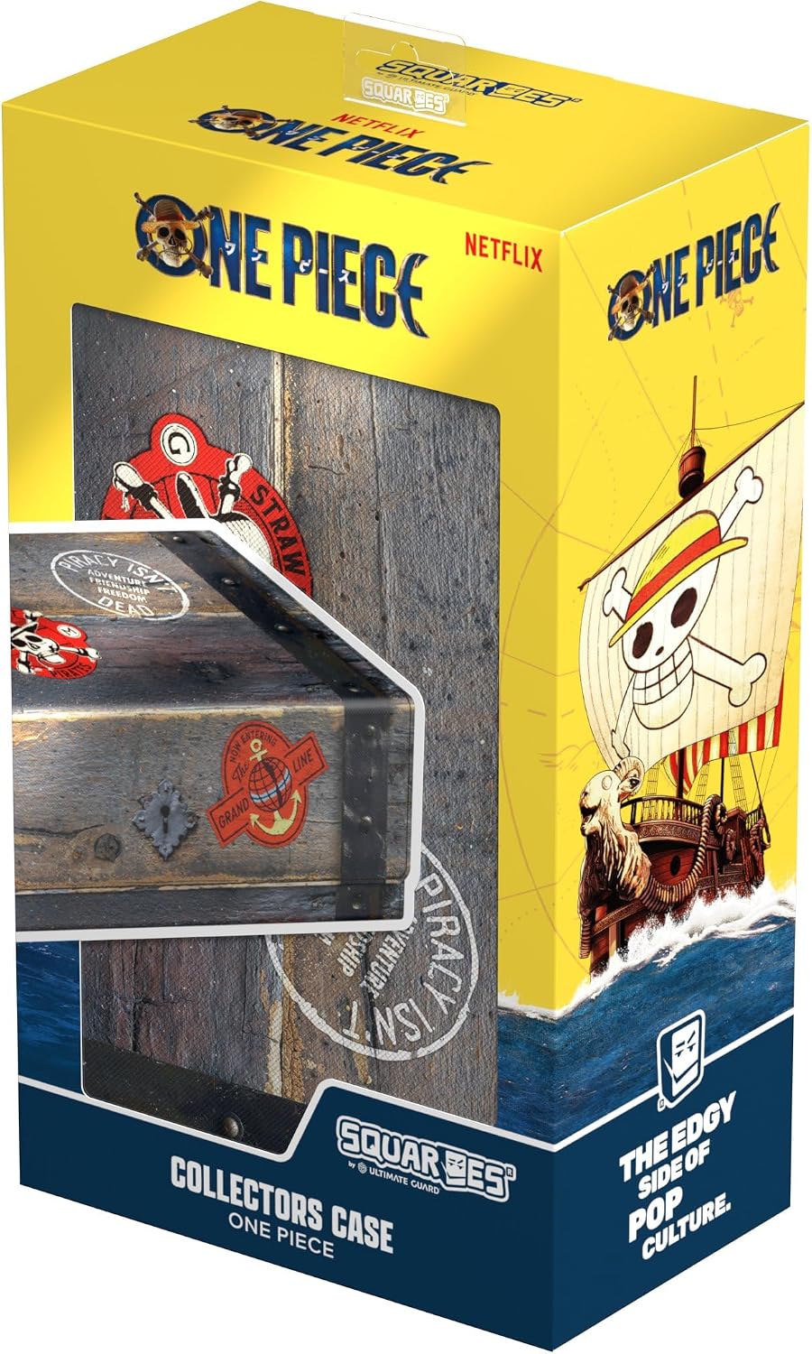 Squaroes Collectors Case 800 One Piece - Wooden Chest