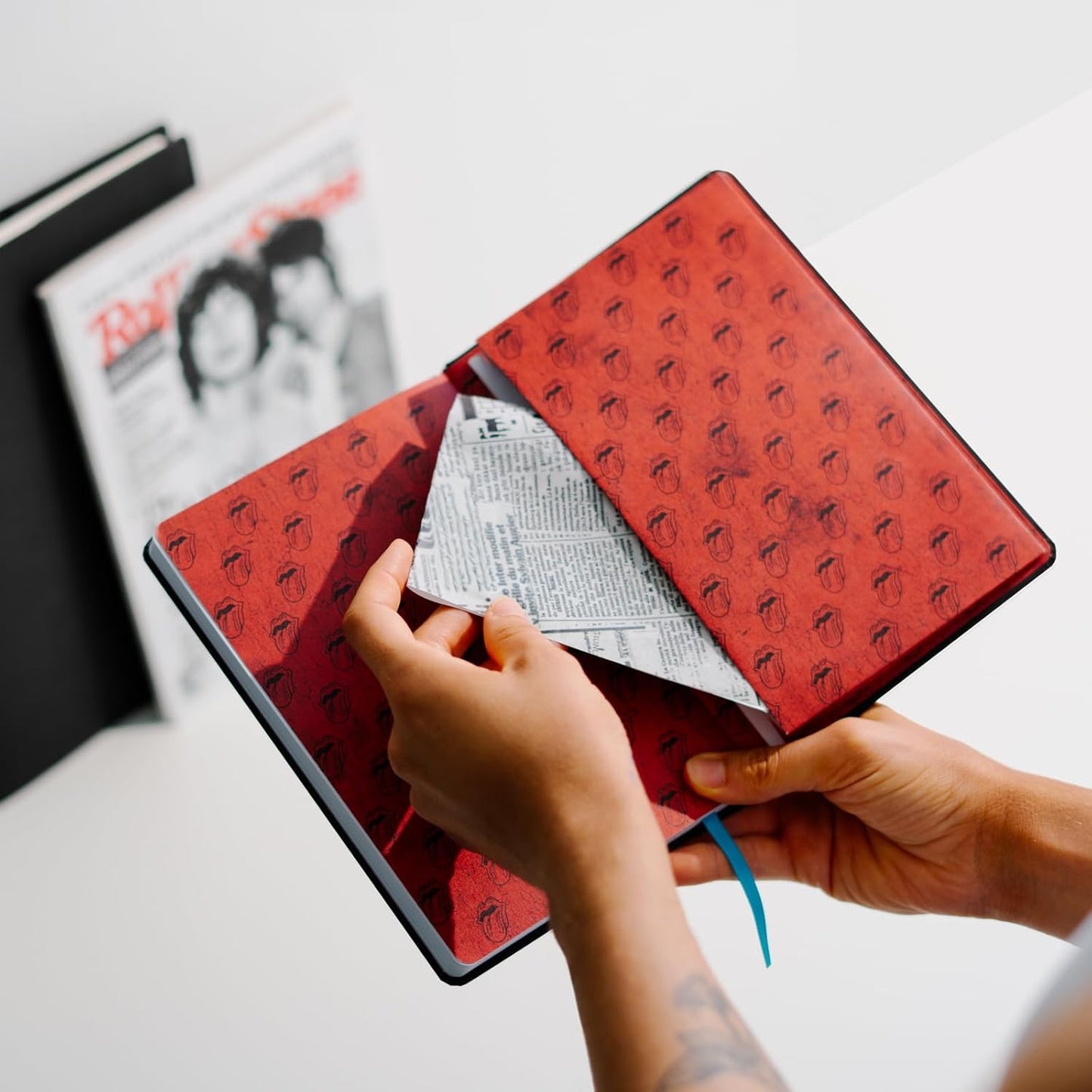 Grupo Erik A5 Notitieboek - The Rolling Stones | Dotted Journal, gestippeld notitieboek, Bullet Journal | Notitieboeken A5, Notitieblokken A5, A5 notitieblok, schetsboek A5 | Muziekgeschenken