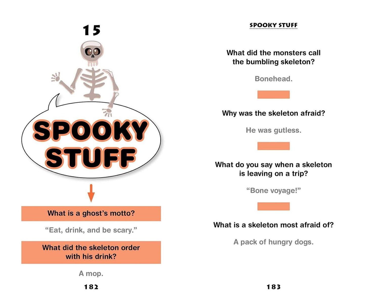 The Spookiest Tricks & Treats Joke Book Ever!