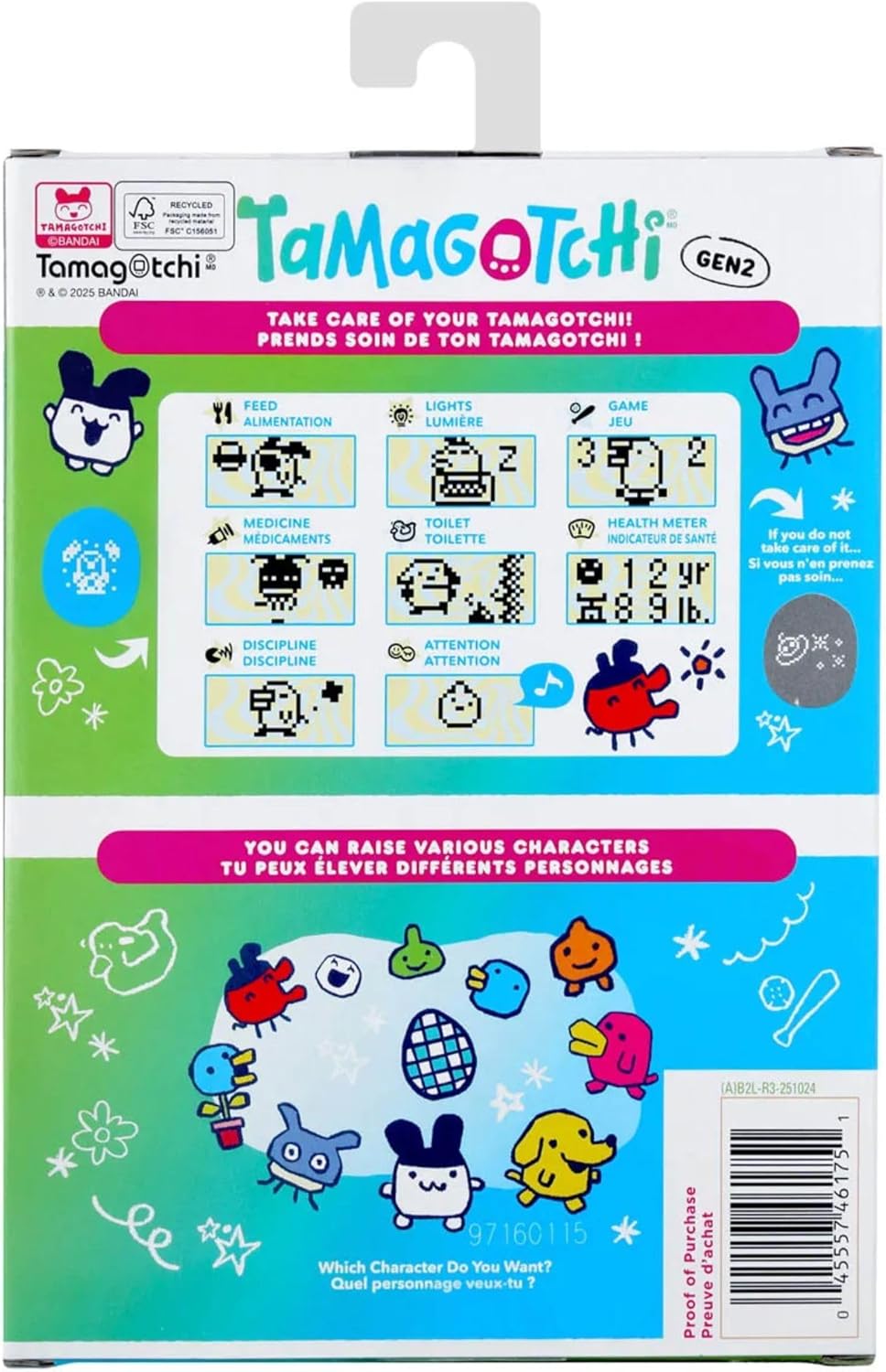 Bandai Tamagotchi Original College Sweater Digital Pet | Nurture And Raise The Original Tamagotchi Electronic Pet | Tamagotchi Japanese Kids Toys For Girls And Boys Make Great 90s Retro Gifts