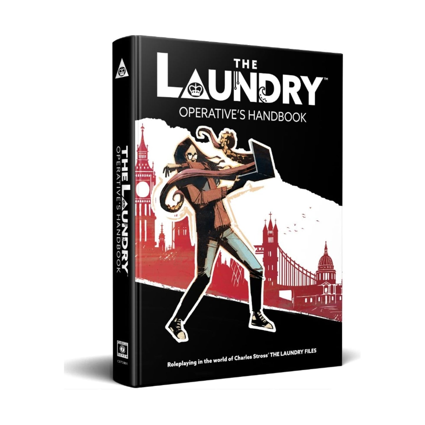 The Laundry Operative’s Handbook by Cubicle 7 | Ages 14+ | 1+ Players Roleplaying Game | New System RPG Core Rulebook for Espionage, Occult Horror, Dark Comedy & Modern Mythos Adventures