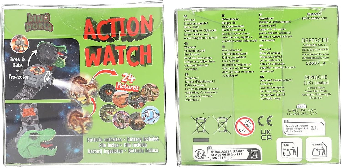 Dino World - Watch With Projector (0012637)
