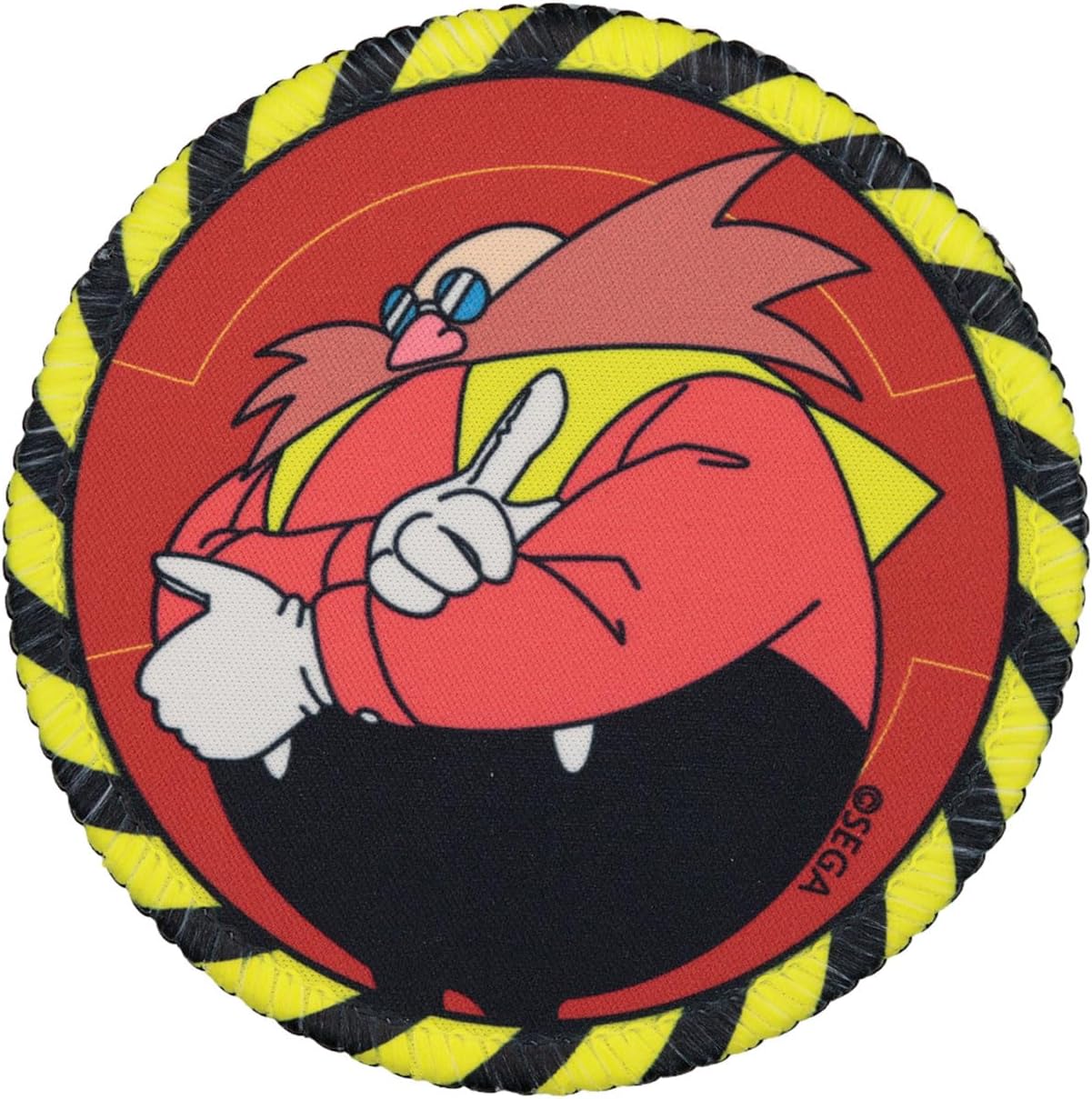 Sonic the Hedgehog Dr. Eggman - Sottomano da scrivania e sottobicchiere ufficiale per videogiochi, 800 x 300 mm, con sottobicchiere abbinato da 100 mm
