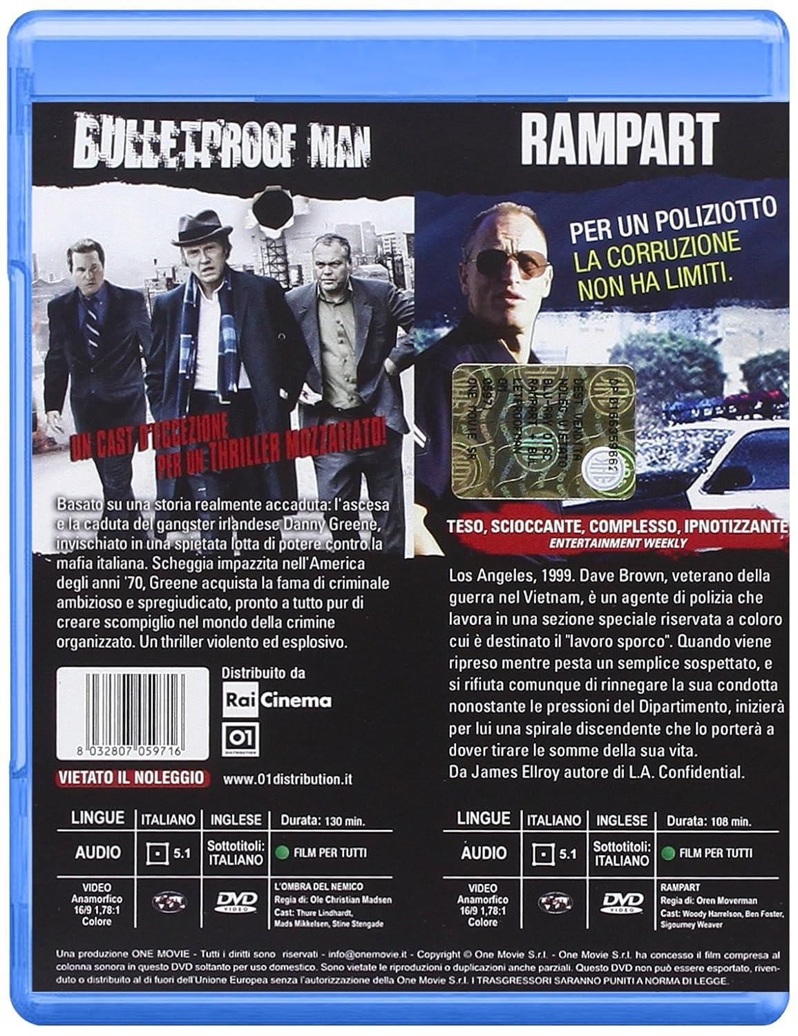 Bulletproof man + Rampart