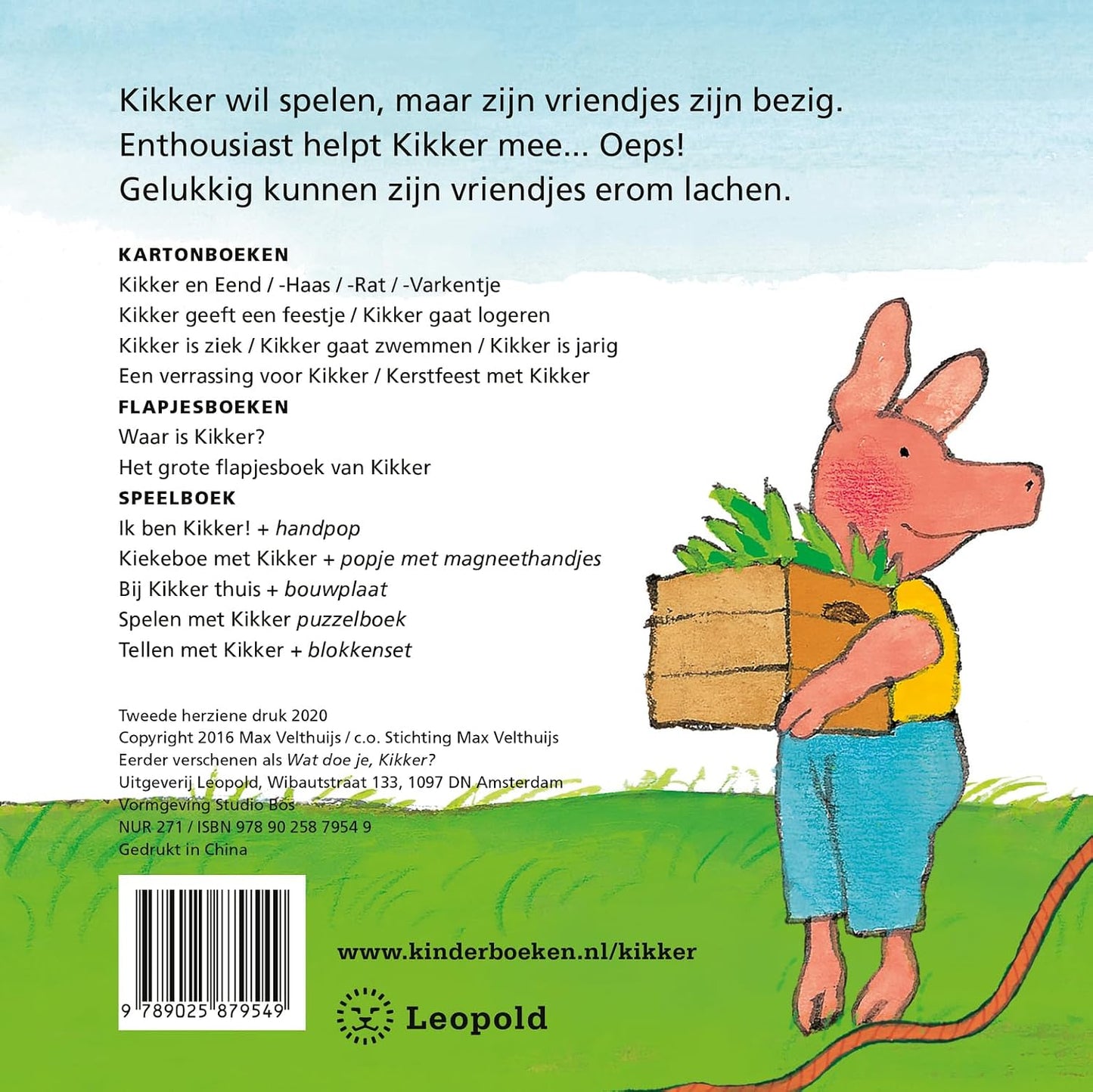 Centraal Boekhuis - Oeps Kikker! Flapjesboek