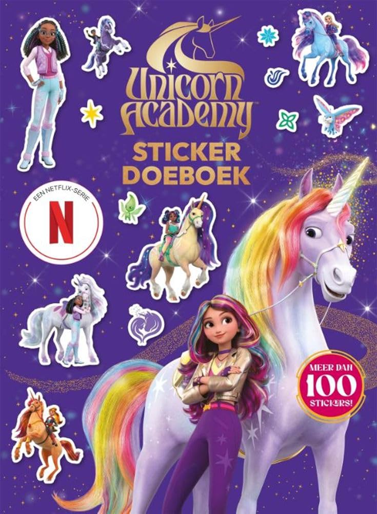 Big Balloon - Unicorn Academy Sticker Doeboek