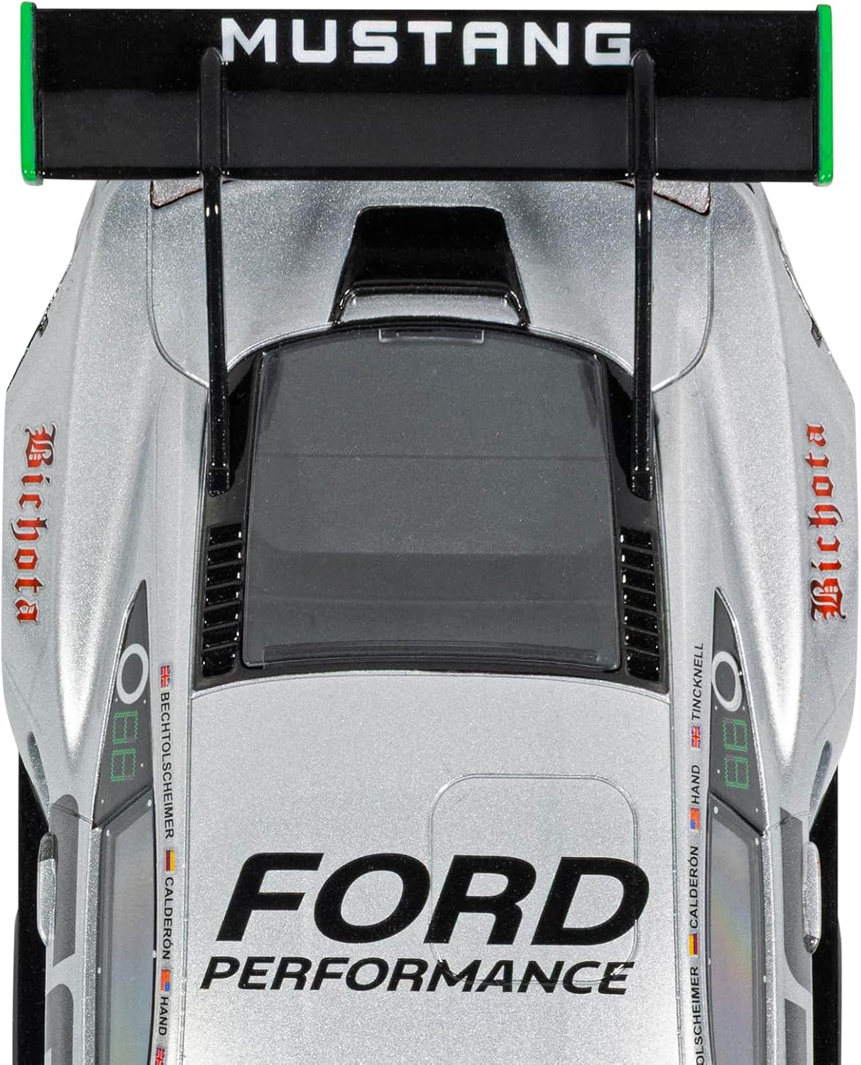 Scalextric C4662 Ford Mustang GT3 - Daytona 2025 - Gradient Racing Slot Cars - World Sport Champ/Endurance, for ages 8+
