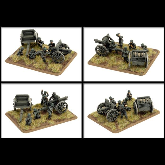 Flames of War The Great War German 7.7cm FK96 n.A Gun (x2) FOW GGE571