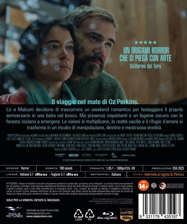 Blu-Ray Keeper - L'eletta, Keeper - L'Eletta - Bd